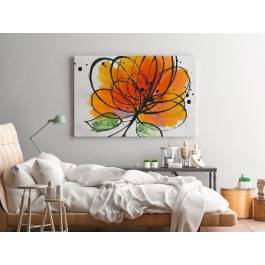 Przeplatane naturą - nowoczesny obraz na płótnie - 120x80 cm