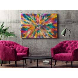 Trzeci wymiar - nowoczesny obraz na płótnie - 120x80 cm Trzeci wymiar - nowoczesny obraz na płótnie - 120x80 cm