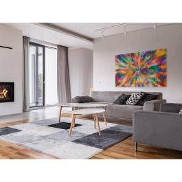 Trzeci wymiar - nowoczesny obraz na płótnie - 120x80 cm Trzeci wymiar - nowoczesny obraz na płótnie - 120x80 cm