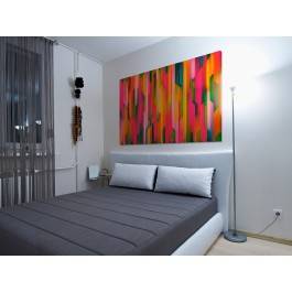 Katarakta - nowoczesny obraz do salonu - 120x80 cm