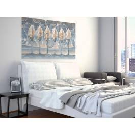 Perłowa sekwencja - nowoczesny obraz na płótnie