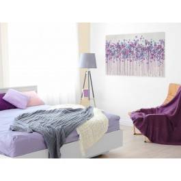 Kaligrafia mglistych wzruszeń - nowoczesny obraz na płótnie - 120x80 cm