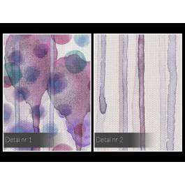 Kaligrafia mglistych wzruszeń - nowoczesny obraz na płótnie - 120x80 cm