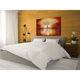 Złota korona ziemi - nowoczesny obraz na płótnie - 120x80 cm Złota korona ziemi - nowoczesny obraz na płótnie - 120x80 cm