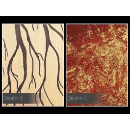 Złota korona ziemi - nowoczesny obraz na płótnie - 120x80 cm Złota korona ziemi - nowoczesny obraz na płótnie - 120x80 cm