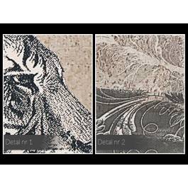 Książę dżungli - nowoczesny obraz na płótnie - 120x80 cm