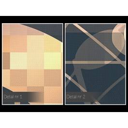 Pięciolinia uczuć - nowoczesny obraz na płótnie - 120x80 cm