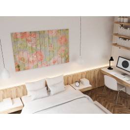 Prowansalski sen - nowoczesny obraz na płótnie - 120x80 cm