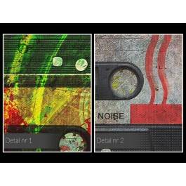 Wspomnienie analogowej jakości - nowoczesny obraz na płótnie - 120x80 cm Wspomnienie analogowej jakości - nowoczesny obraz na płótnie - 120x80 cm