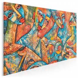 Muzy Adonisa - nowoczesny obraz na płótnie - 120x80 cm Muzy Adonisa - nowoczesny obraz na płótnie - 120x80 cm
