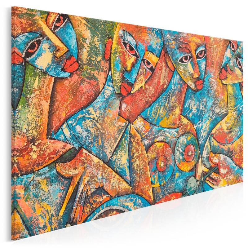 Muzy Adonisa - nowoczesny obraz na płótnie - 120x80 cm