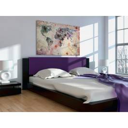 Alfabet podróżnika - nowoczesny obraz na płótnie - 120x80 cm