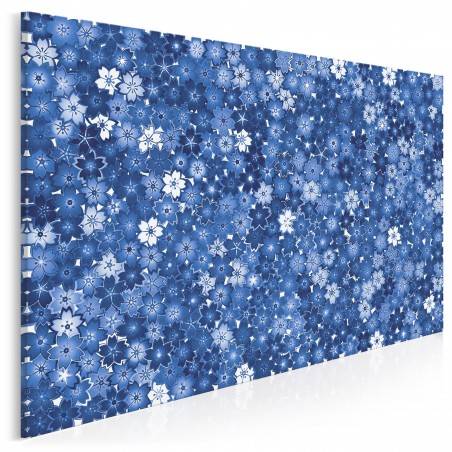Chabrowe wzgórza - nowoczesny obraz do salonu - 120x80 cm