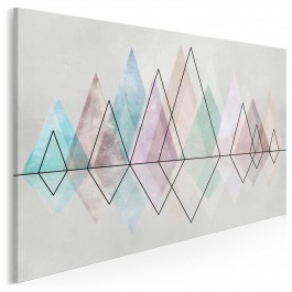 Diamentowy szlak - nowoczesny obraz na płótnie - 120x80 cm Diamentowy szlak - nowoczesny obraz na płótnie - 120x80 cm