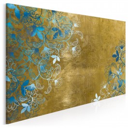 Bluszcz zapomnienia - nowoczesny obraz do salonu - 120x80 cm Bluszcz zapomnienia - nowoczesny obraz do salonu - 120x80 cm