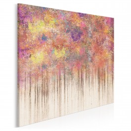 Z wnętrza do głębi - nowoczesny obraz na płótnie - 80x80 cm