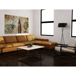 Piękno w stylu retro - nowoczesny obraz na płótnie - 120x80 cm