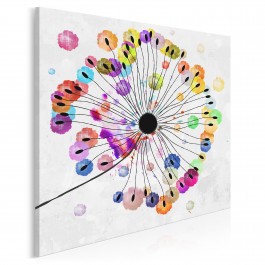 Podmuch radości - nowoczesny obraz na płótnie - 80x80 cm