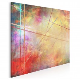 Kuźnia pożądania - nowoczesny obraz na płótnie - 80x80 cm