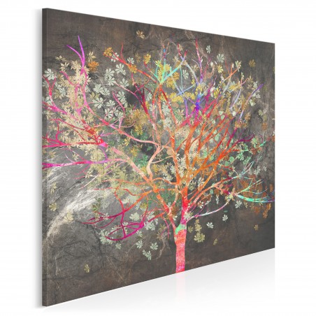 Zachłyśnięci szczęściem - nowoczesny obraz na płótnie - 80x80 cm
