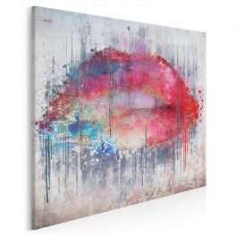 Smak słów - nowoczesny obraz na płótnie - 80x80 cm Smak słów - nowoczesny obraz na płótnie - 80x80 cm