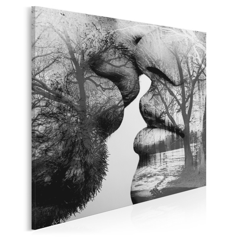 Antologia namiętności - nowoczesny obraz na płótnie - 80x80 cm