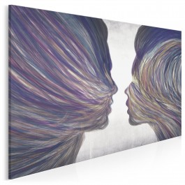 Umiłowanie - nowoczesny obraz na płótnie - 120x80 cm