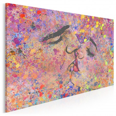 Oktawy miłości - nowoczesny obraz na płótnie - 120x80 cm