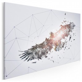 Lot chwały - nowoczesny obraz na płótnie - 120x80 cm