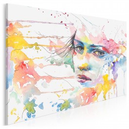 Semantyka ekspresji - nowoczesny obraz na płótnie - 120x80 cm Semantyka ekspresji - nowoczesny obraz na płótnie - 120x80 cm