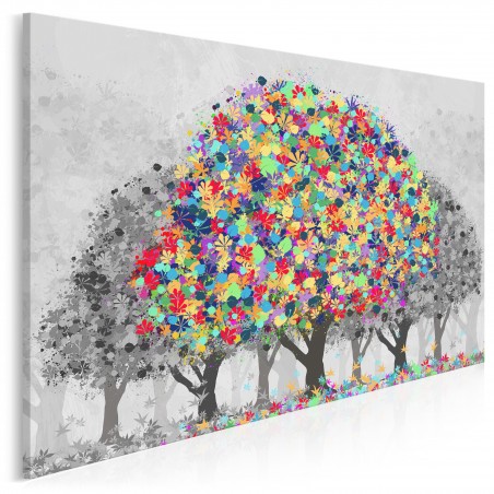 Afirmacja życia - nowoczesny obraz na płótnie - 120x80 cm