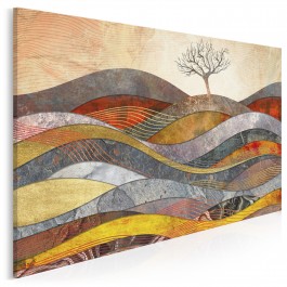 Wzgórze cudów - nowoczesny obraz na płótnie - 120x80 cm Wzgórze cudów - nowoczesny obraz na płótnie - 120x80 cm