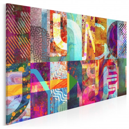 Logorea - nowoczesny obraz na płótnie - 120x80 cm