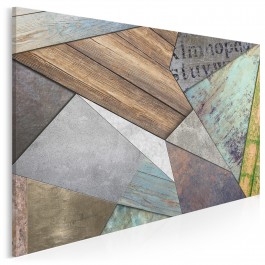 Strukturologia - nowoczesny obraz do salonu - 120x80 cm