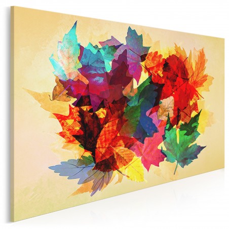 Bulwar szczęścia - nowoczesny obraz na płótnie - 120x80 cm