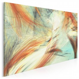 Rybi ogon - nowoczesny obraz na płótnie - 120x80 cm Rybi ogon - nowoczesny obraz na płótnie - 120x80 cm
