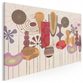 Festiwal różnorodności - nowoczesny obraz na płótnie - 120x80 cm