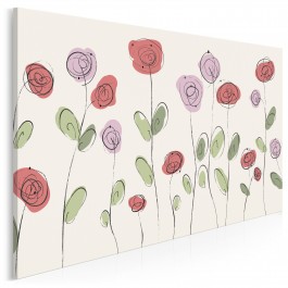 Rozalia - nowoczesny obraz na płótnie - 120x80 cm