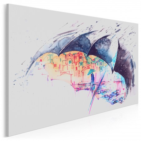 Pogoda na miłość - nowoczesny obraz na płótnie - 120x80 cm