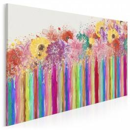 Wiosenna makatka - nowoczesny obraz na płótnie - 120x80 cm