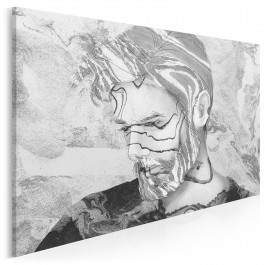 Męski świat  - nowoczesny obraz na płótnie - 120x80 cm