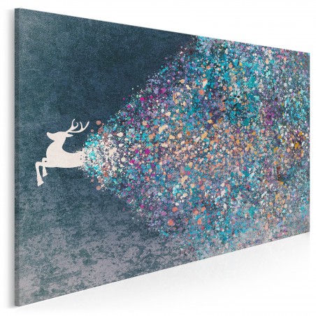 Źródło dynamizmu - nowoczesny obraz na płótnie - 120x80 cm