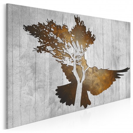 Czas zgody - nowoczesny obraz na płótnie - 120x80 cm