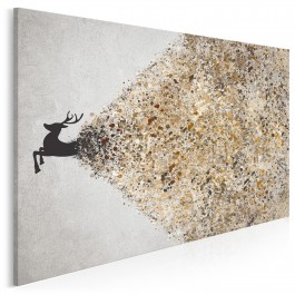 Krater ekstrawertyzmu - nowoczesny obraz na płótnie - 120x80 cm