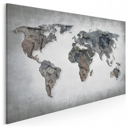 Szlakiem dolomitów - nowoczesny obraz na płótnie - 120x80 cm Szlakiem dolomitów - nowoczesny obraz na płótnie - 120x80 cm