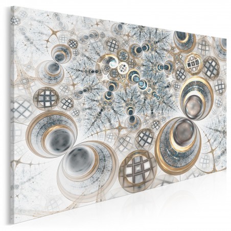 Efekt domina - nowoczesny obraz do sypialni - 120x80 cm
