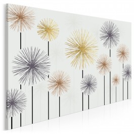 Zimne ognie - nowoczesny obraz na płótnie - 120x80 cm Zimne ognie - nowoczesny obraz na płótnie - 120x80 cm