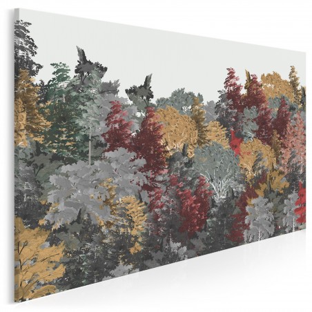 W tonie zadumy - nowoczesny obraz do sypialni - 120x80 cm