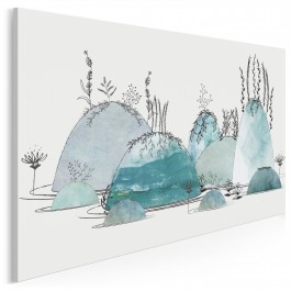 Cudne manowce - nowoczesny obraz do sypialni - 120x80 cm