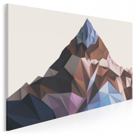 Kryształowe złoża - nowoczesny obraz do salonu - 120x80 cm